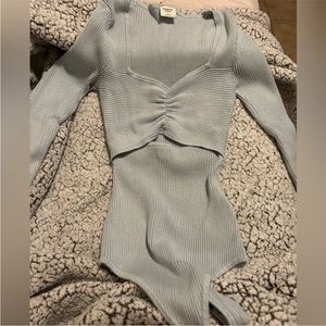 Abercombie cut out bodysuit